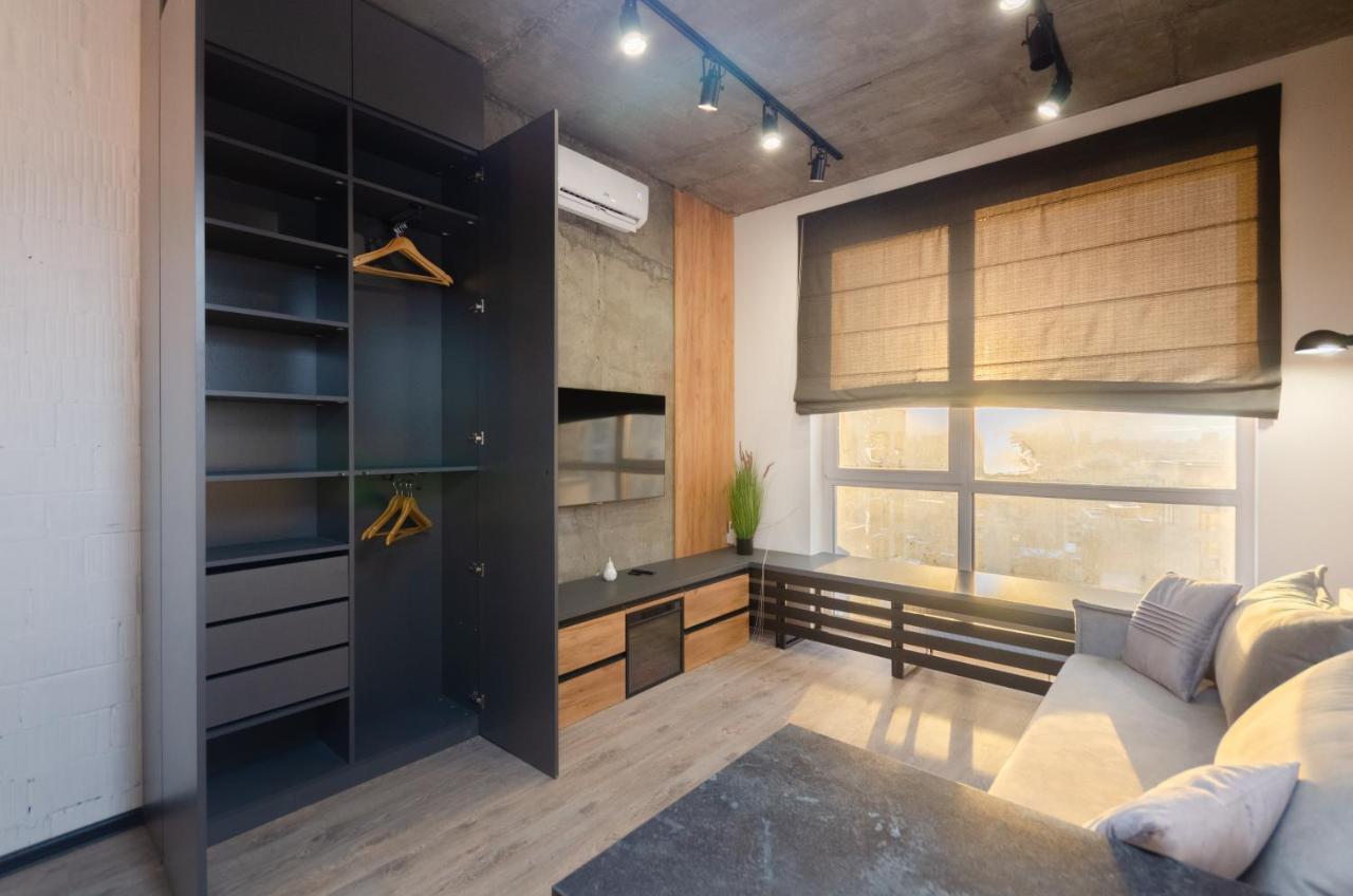 Petrovdom Apartments 12-131B In Rc "Yaroslaviv Grad", Bulvarno-Kudriavska 17B 基輔 外观 照片